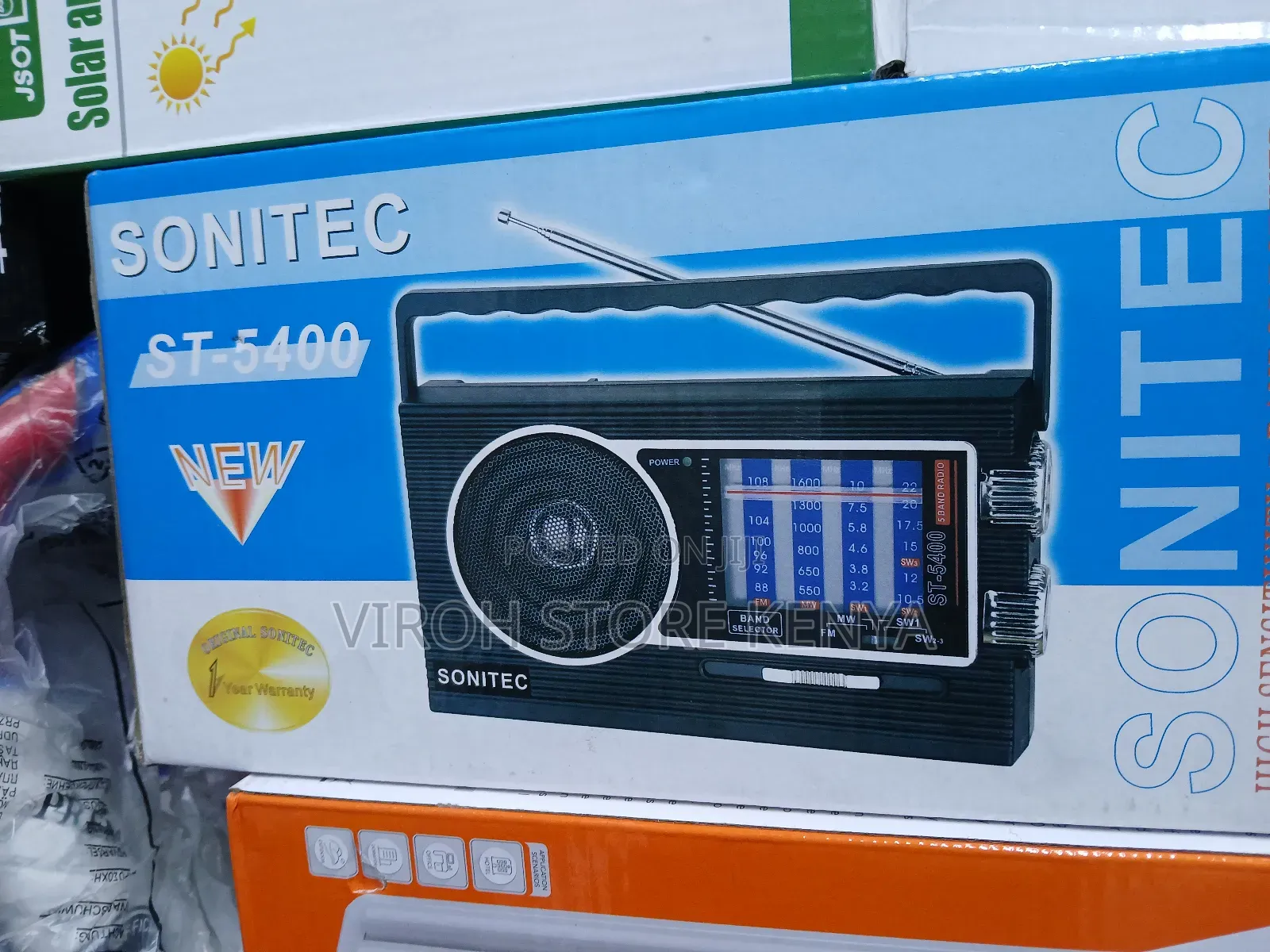 New Sonitec 5400 Radio Analogue Battery Radio
