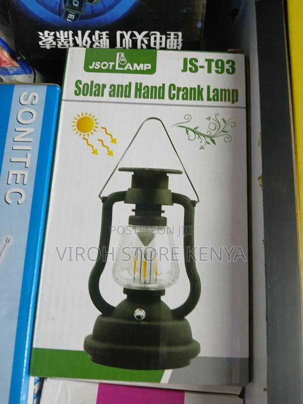 Solar Emergency Lamp Crank Lamp Light - main view