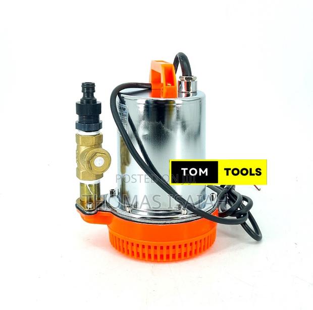 DC12-200 12V Submersible Solar Pump 15M 200W With Valve