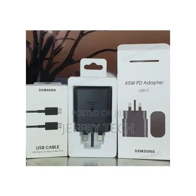 Samsung 45W Original Super Fast Charger With 5A C to C Fast