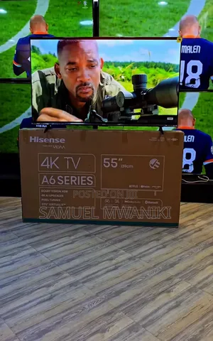 Hisense 55" Smart Tv Uhd Frameless Design Netflix,Youtube