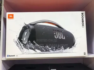 JBL Boombox 3 Powerful Portable Speaker – Black