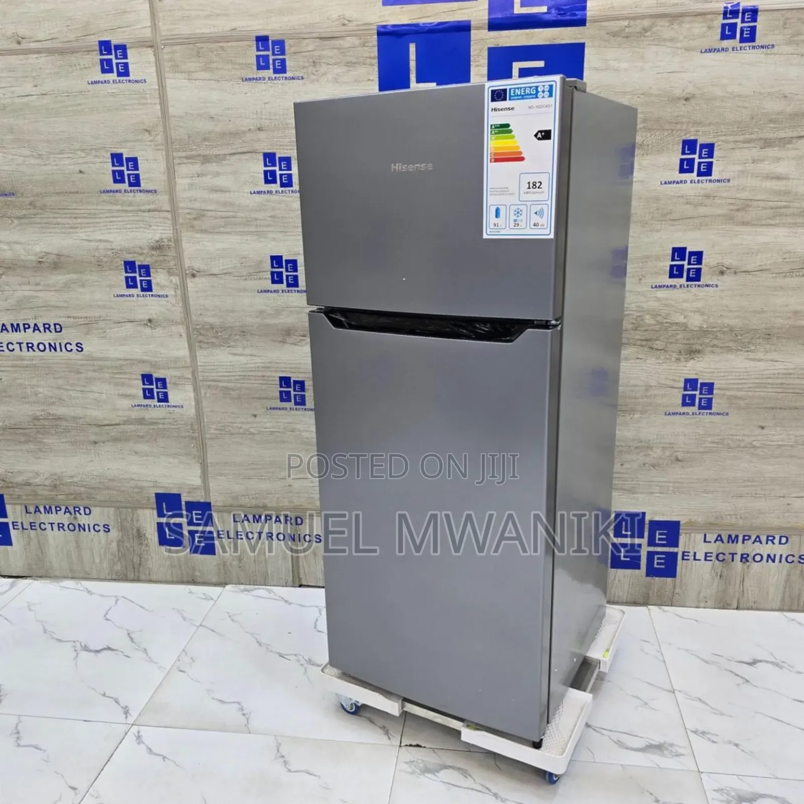 Hisense 120 Liters Double Door Refrigerator