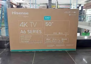 Hisense 50" Smart Tv Uhd Frameless Design New Model