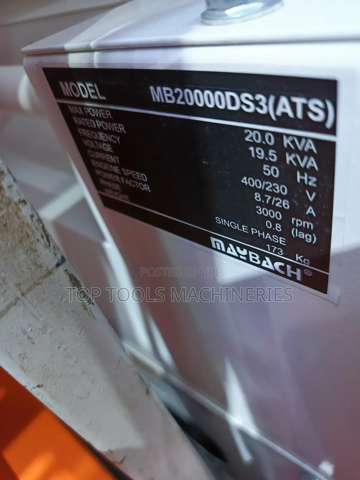 Maybach 20kva Three Phase Diesel Silent Generator