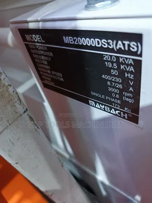 Maybach 20kva Three Phase Diesel Silent Generator