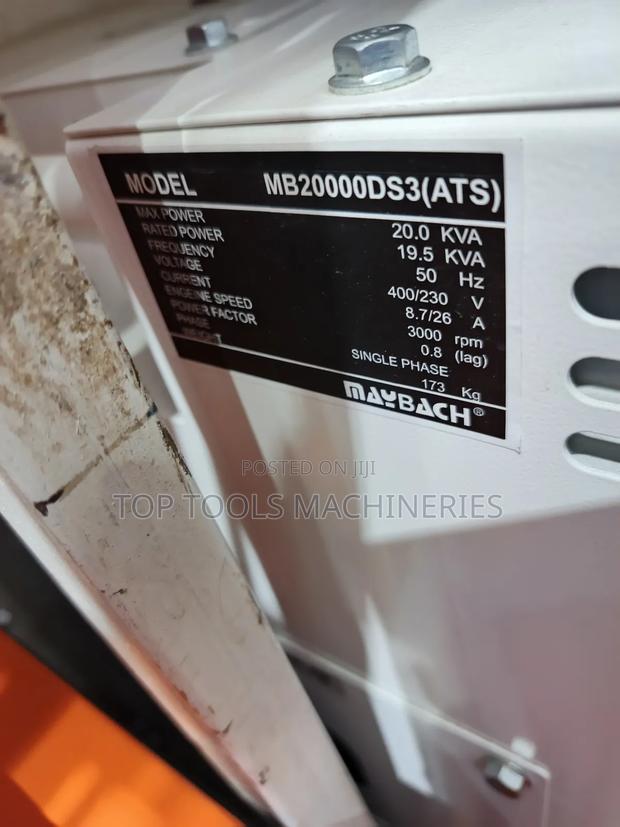 Original Maybach 20kva Three Phase Diesel Silent Generator - thumbnail 3