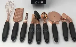 High Quality 7pcs Kitchen Gadget Set With Copper Plated