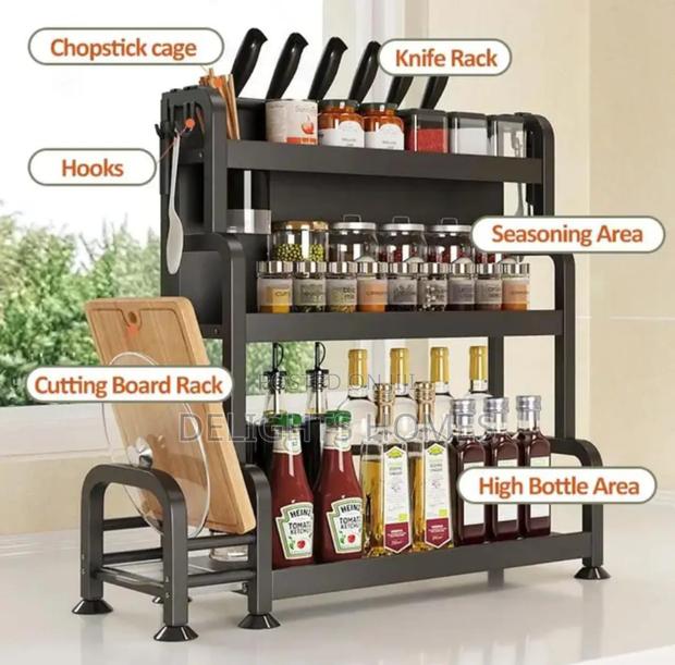 3 Tier Multifunctional Spice Rack-Sen