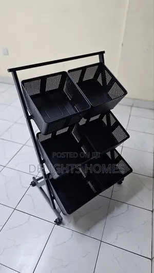 Fruits Cart Storage Rack-Sen