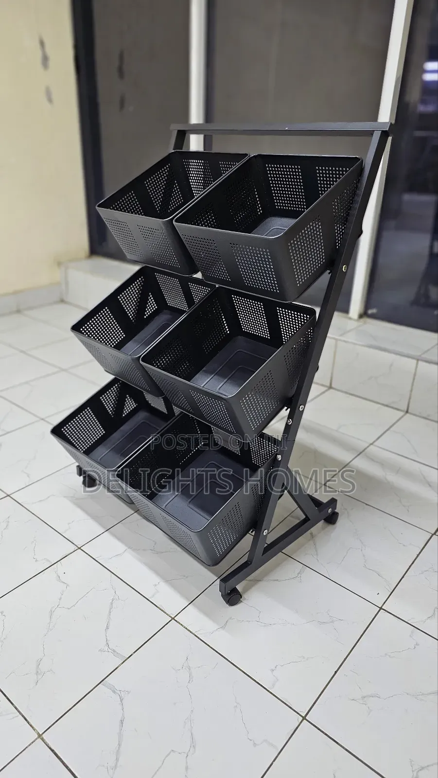 Fruits Cart Storage Rack-Sen