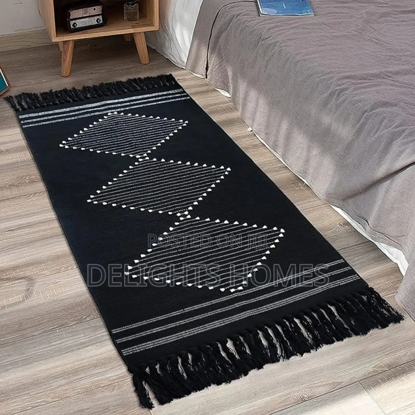 Bohemian Geometric Rugs With Tassles -Sen