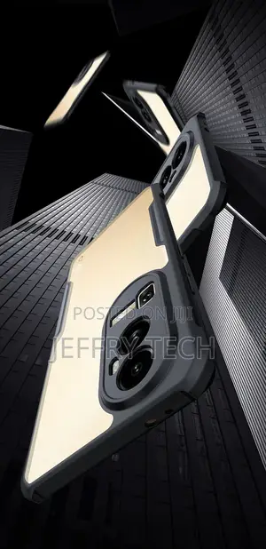 Xundd for Oppo Reno10 Pro Transparent Phone Cover Fingerprin