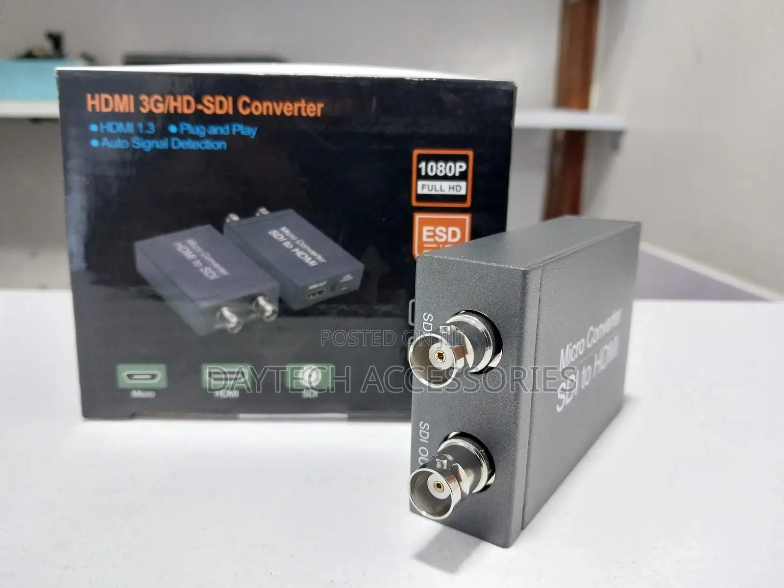 3g-Sdi to Hdmi Converter, 1080p at 60hz, Auto Format Detection