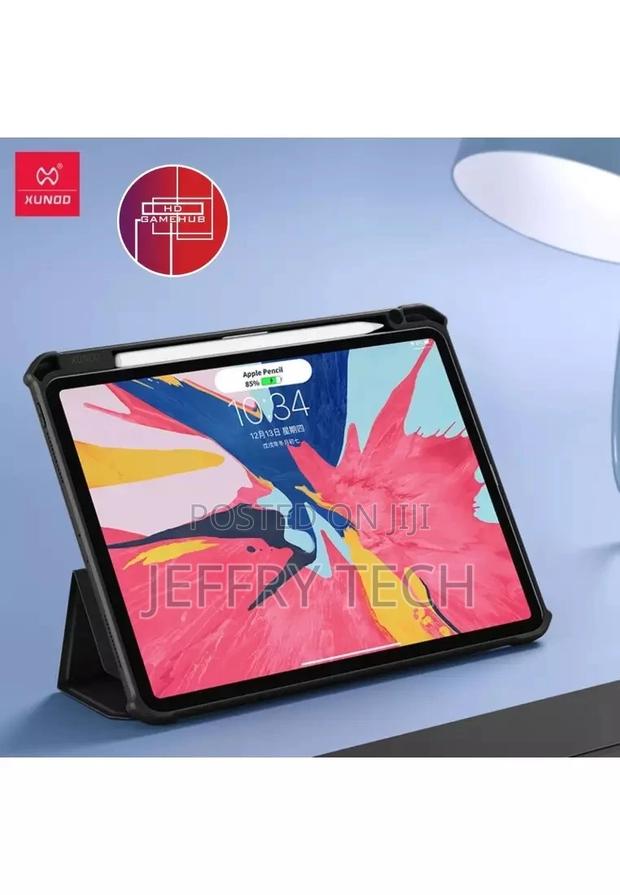 iPad Pro 12.9" 2018 Xundd Beetle Case With Softec Cover (Bla - thumbnail 5