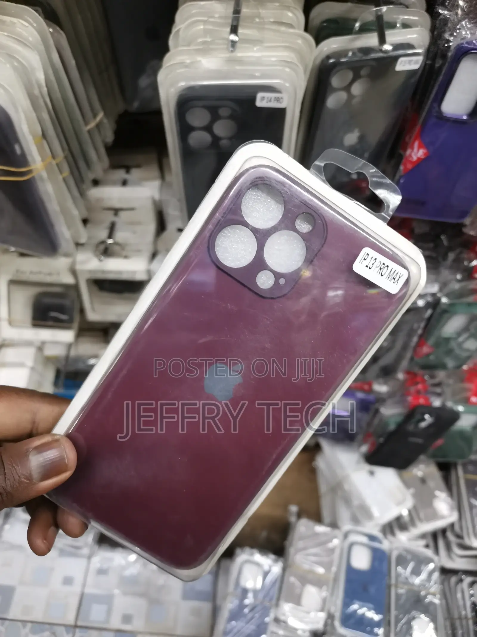 AG Frosted Maroon iPhone Case for iPhone 13 Pro Max