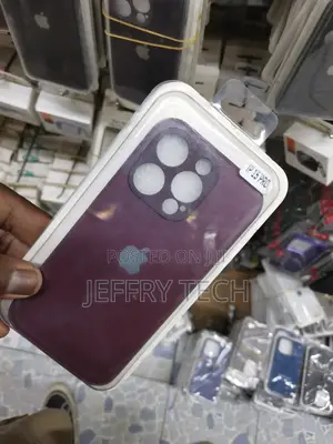 Deep Purple Camera Safe Mirror Case for Apple iPhone 15 Pro