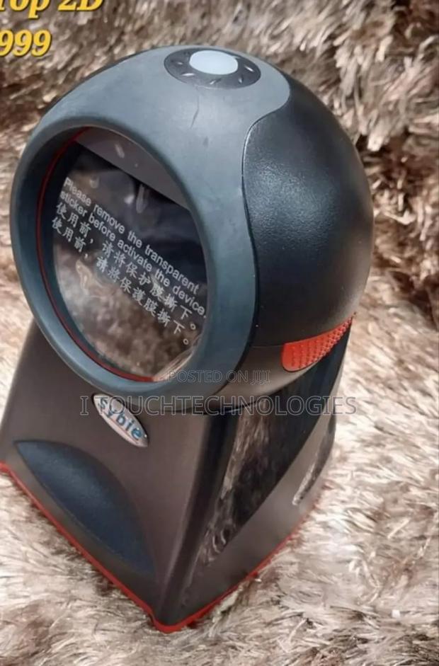 Round Table Mount Barcode Scanner