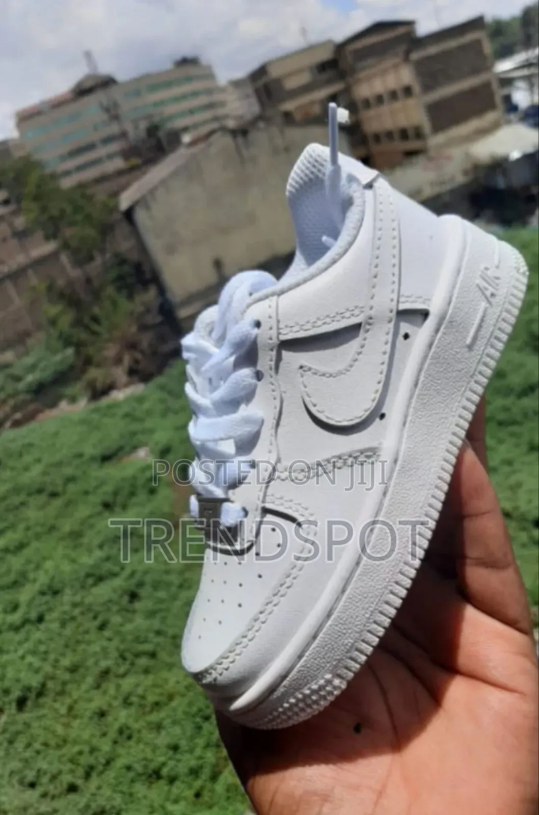 Kids Air Force 1 White