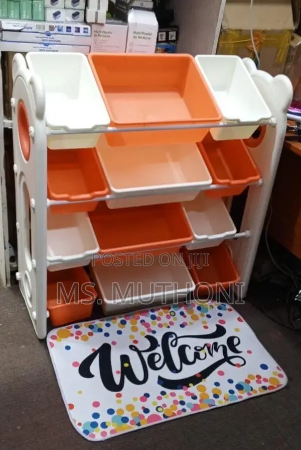 Play Room/ Kids Area Organizer With 12 Detachable Trays