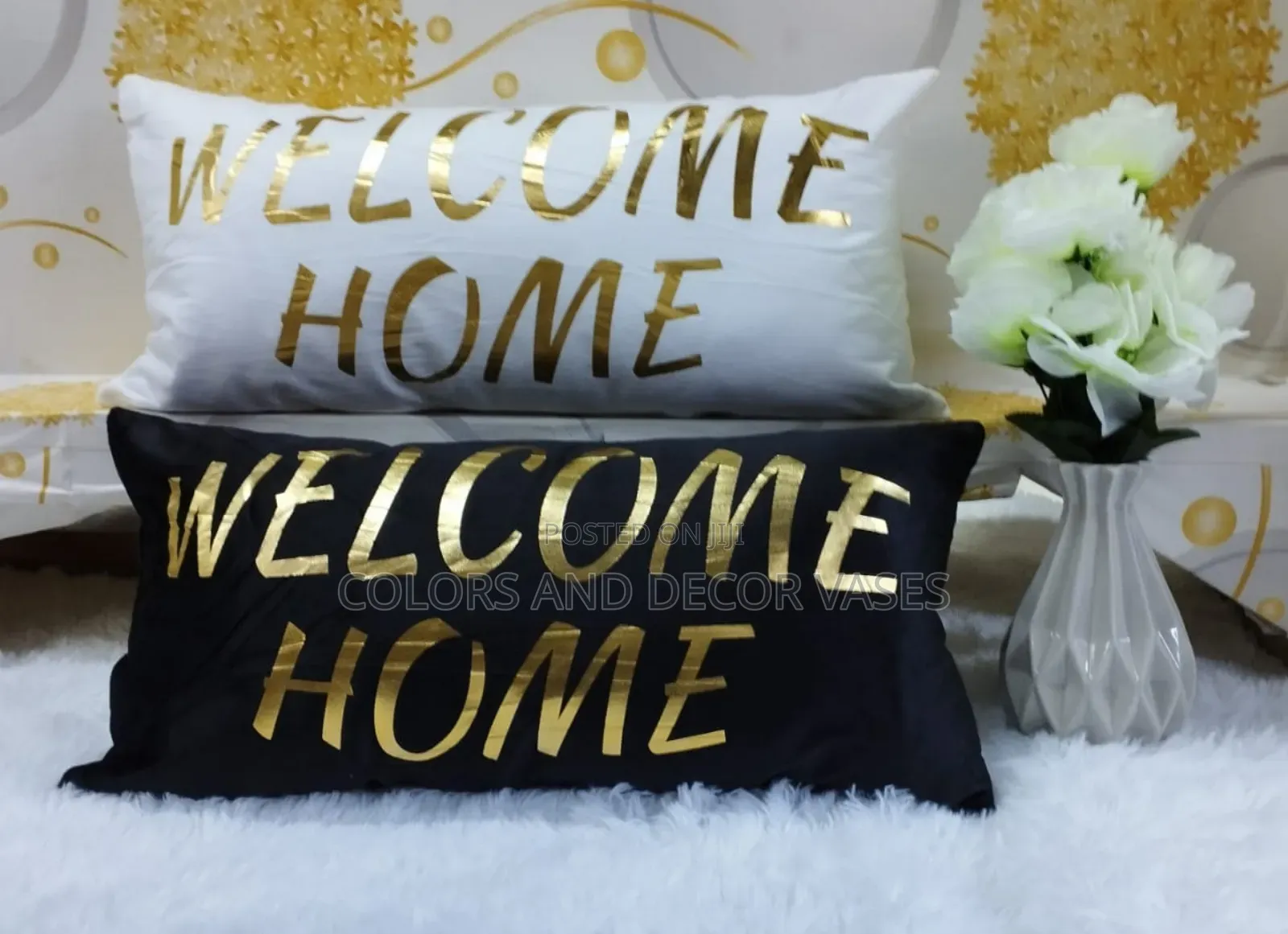 Welcome Home Long Pillow Cases