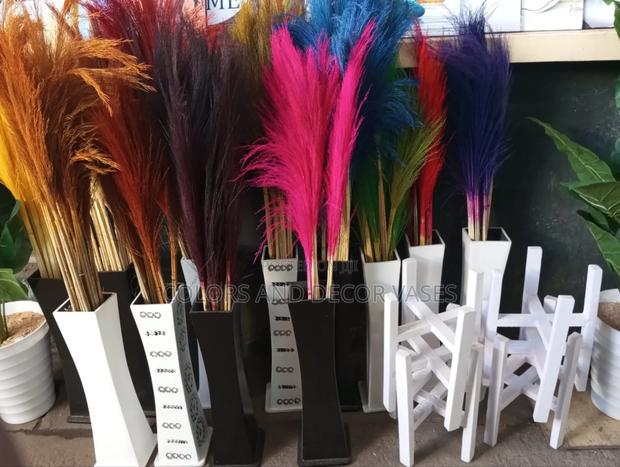 Wooden Stands and Vases Available - main view