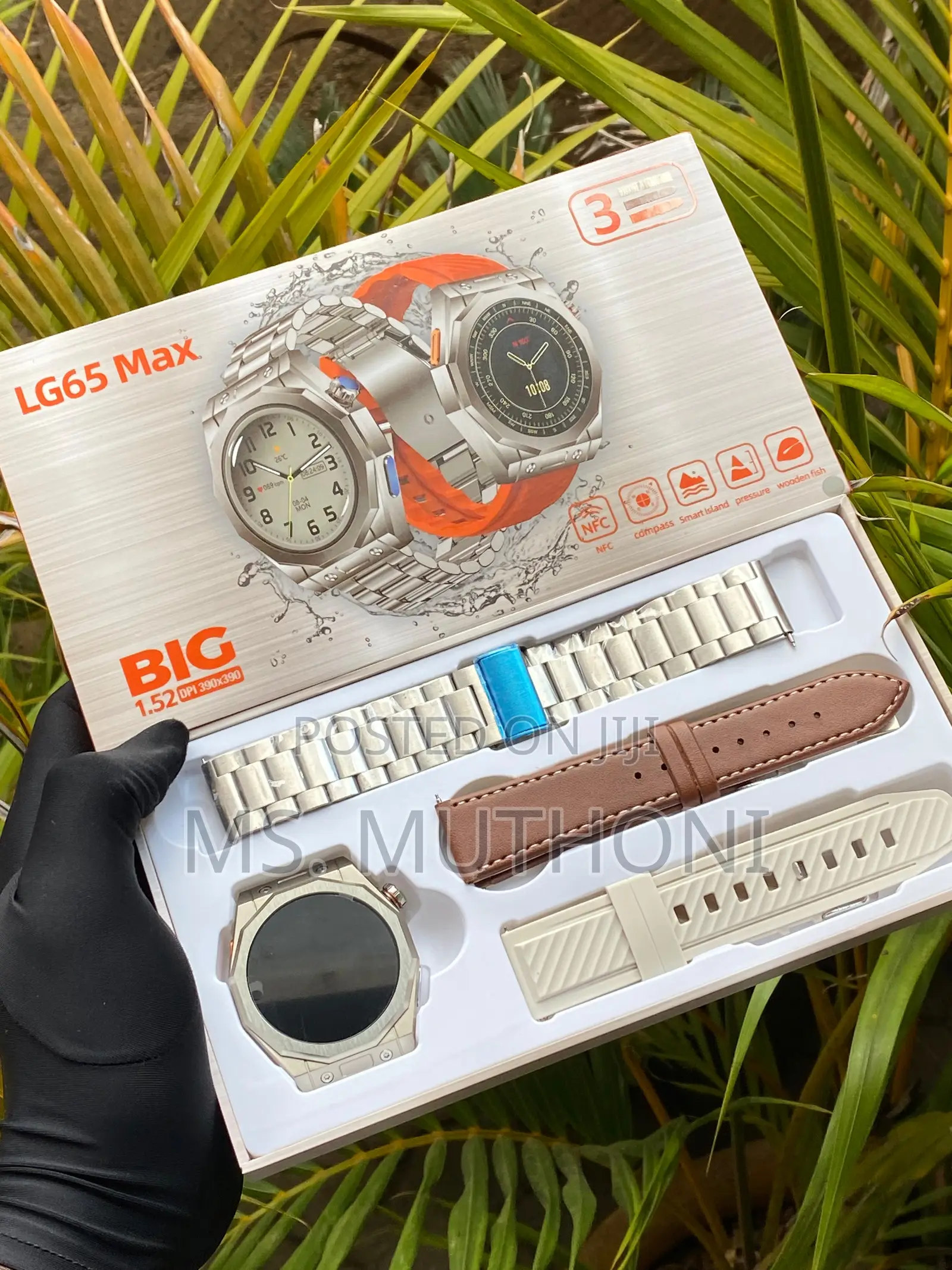 LG65 Max 3 in 1 Smartwatch