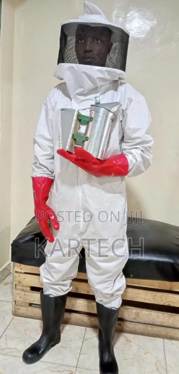 PVC Bee Suit With Veil - main view