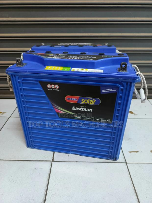 Chloride Exide 200ah 12V Tall Tubular Battery - main view