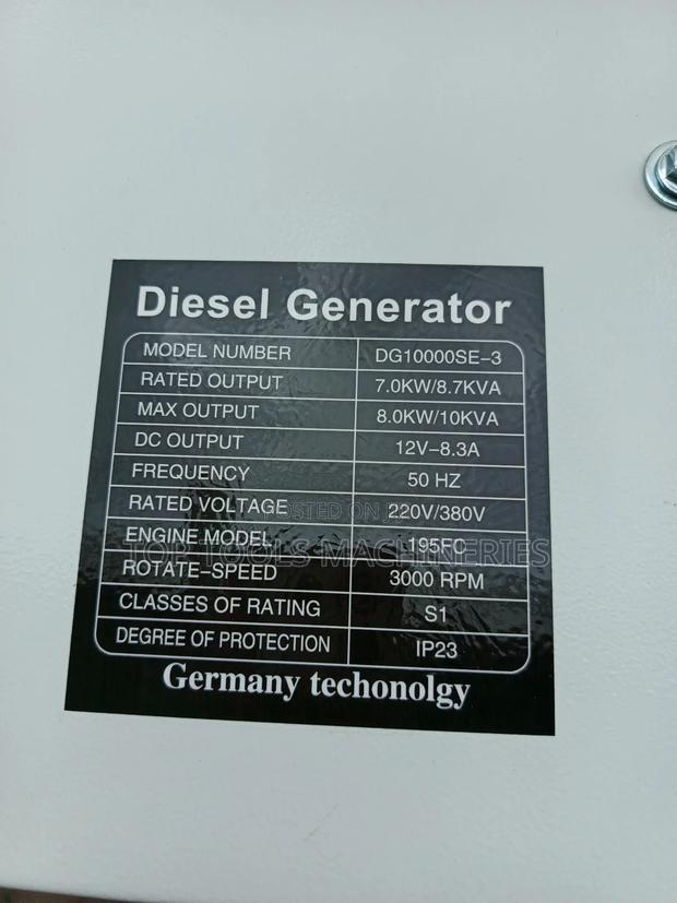 Pulsar 10kva Three Phase Diesel Silent Generator - thumbnail 3