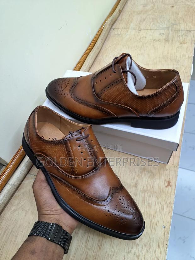 Brown Leather Official Moccasins 39-45 - thumbnail 2