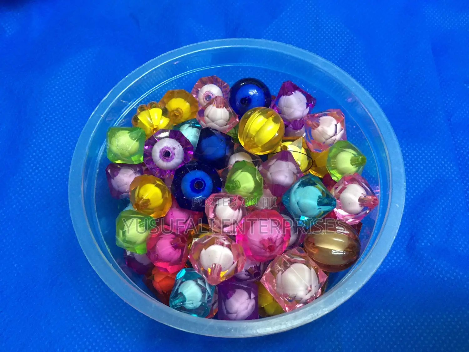Mixed Beads Different Shapes, Colours and Sizes