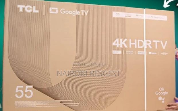 Tcl 55" Google Frameless 4k Resolution Television