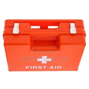 First Aid Kit in Red Plastic Box - main view