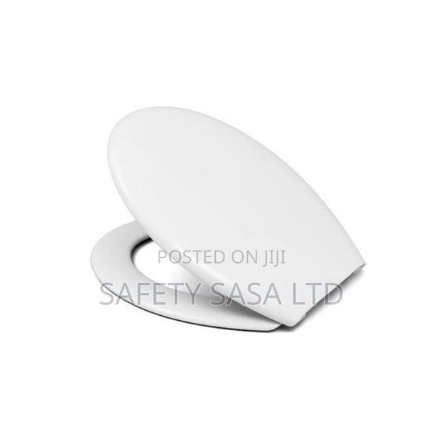 Toilet Seat Cover White Rio