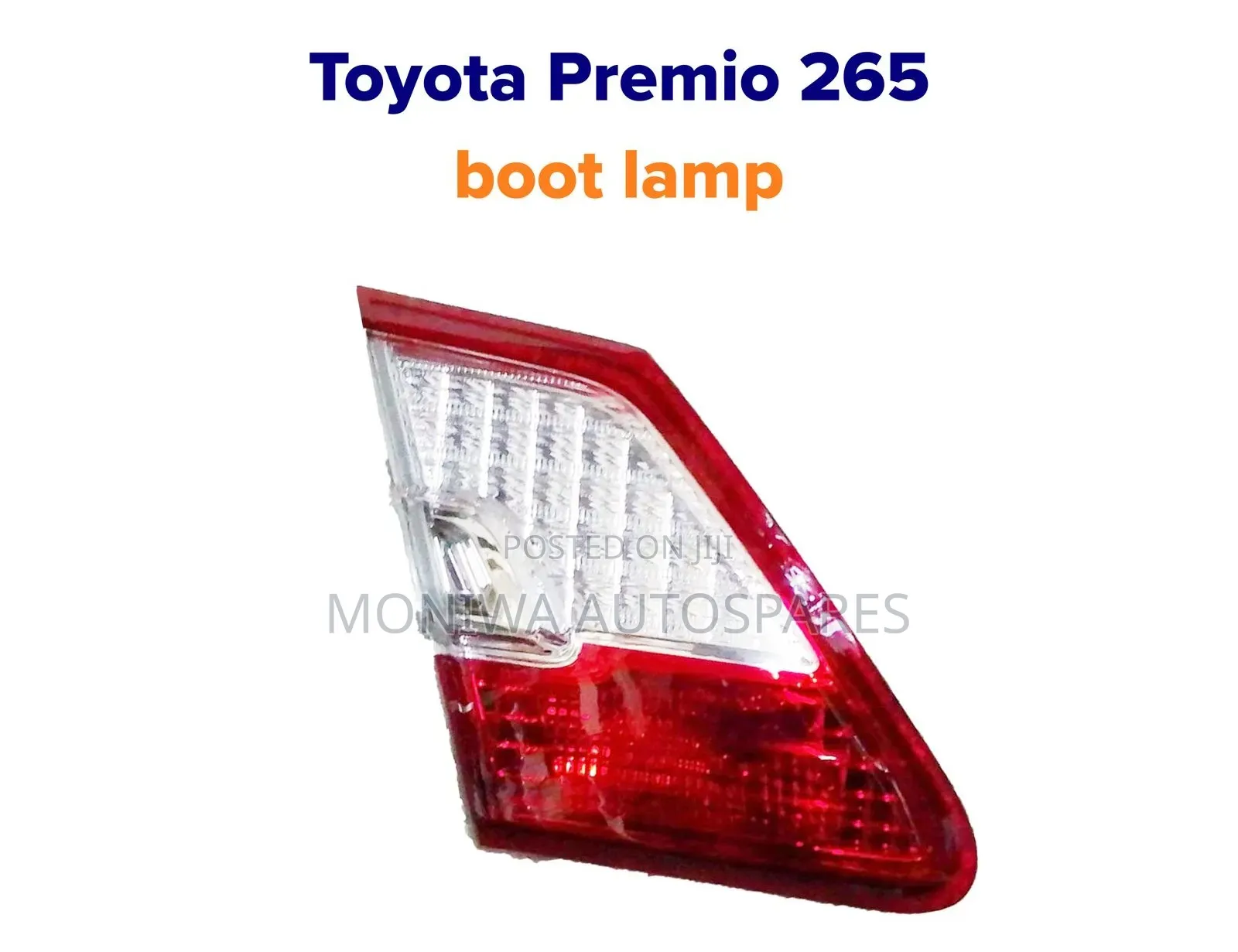 Boot Lamp Toyota Premio 265
