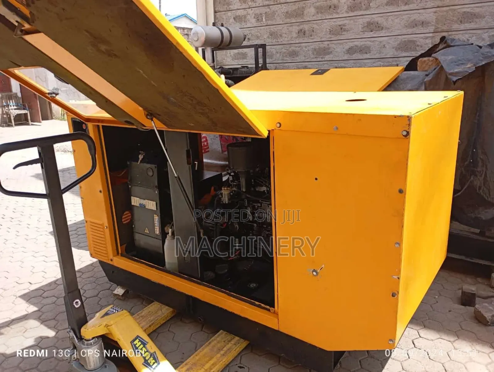 20kva Ex Uk Home Mitsubishi Power Generator With 2129hours