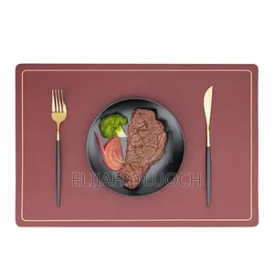 Nordic Leather Anti Slip Tablemats.*