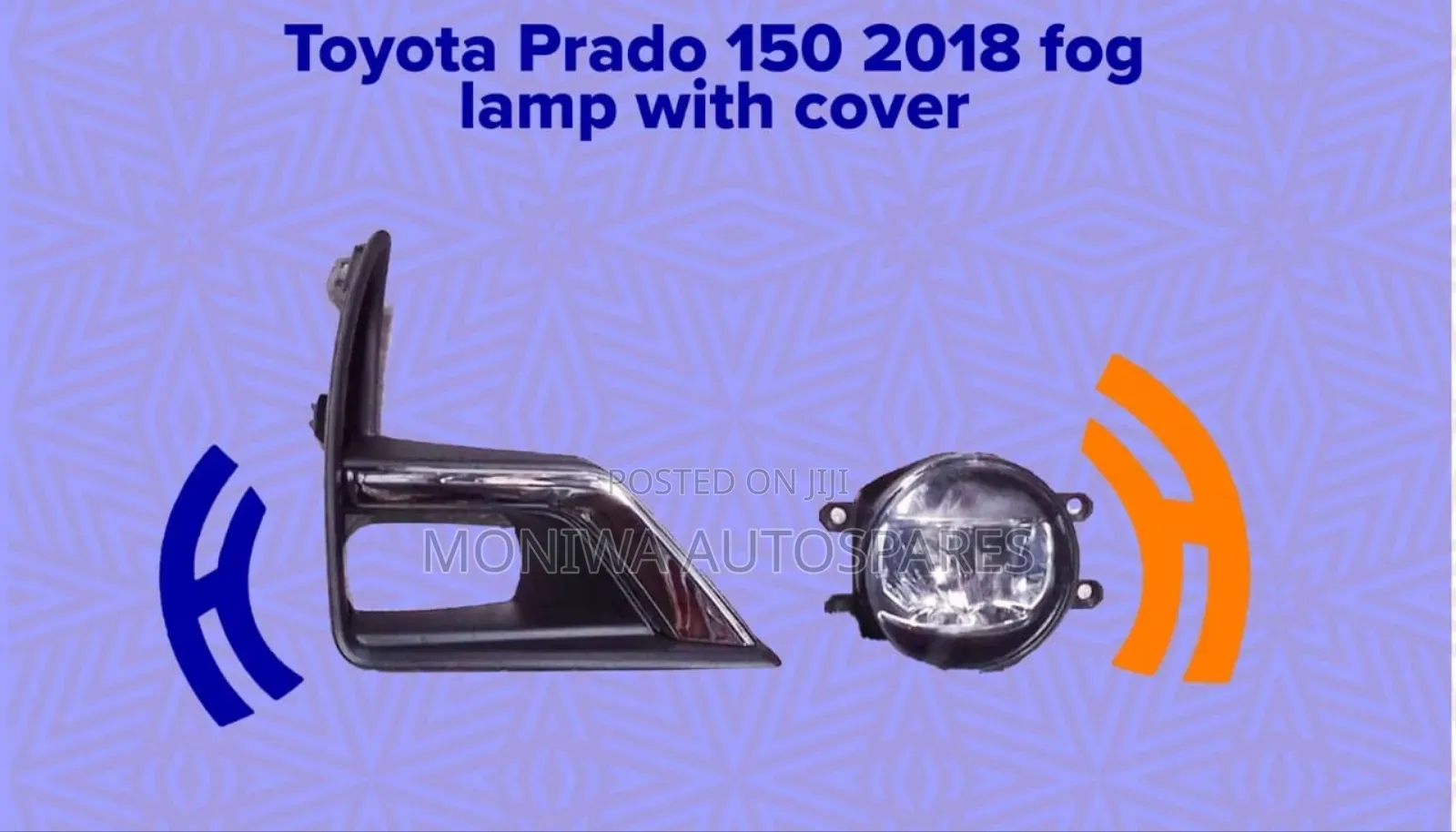 Fog Lamp Toyota Prado 150 With Cover