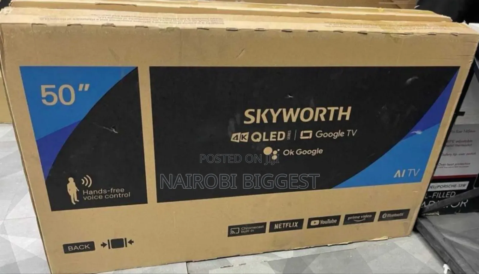 Skyworth 50" Google 4k Resolution Television