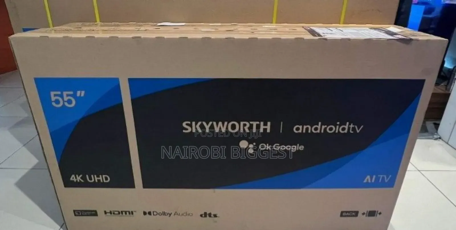 Skyworth 50" Google 4k Resolution Television