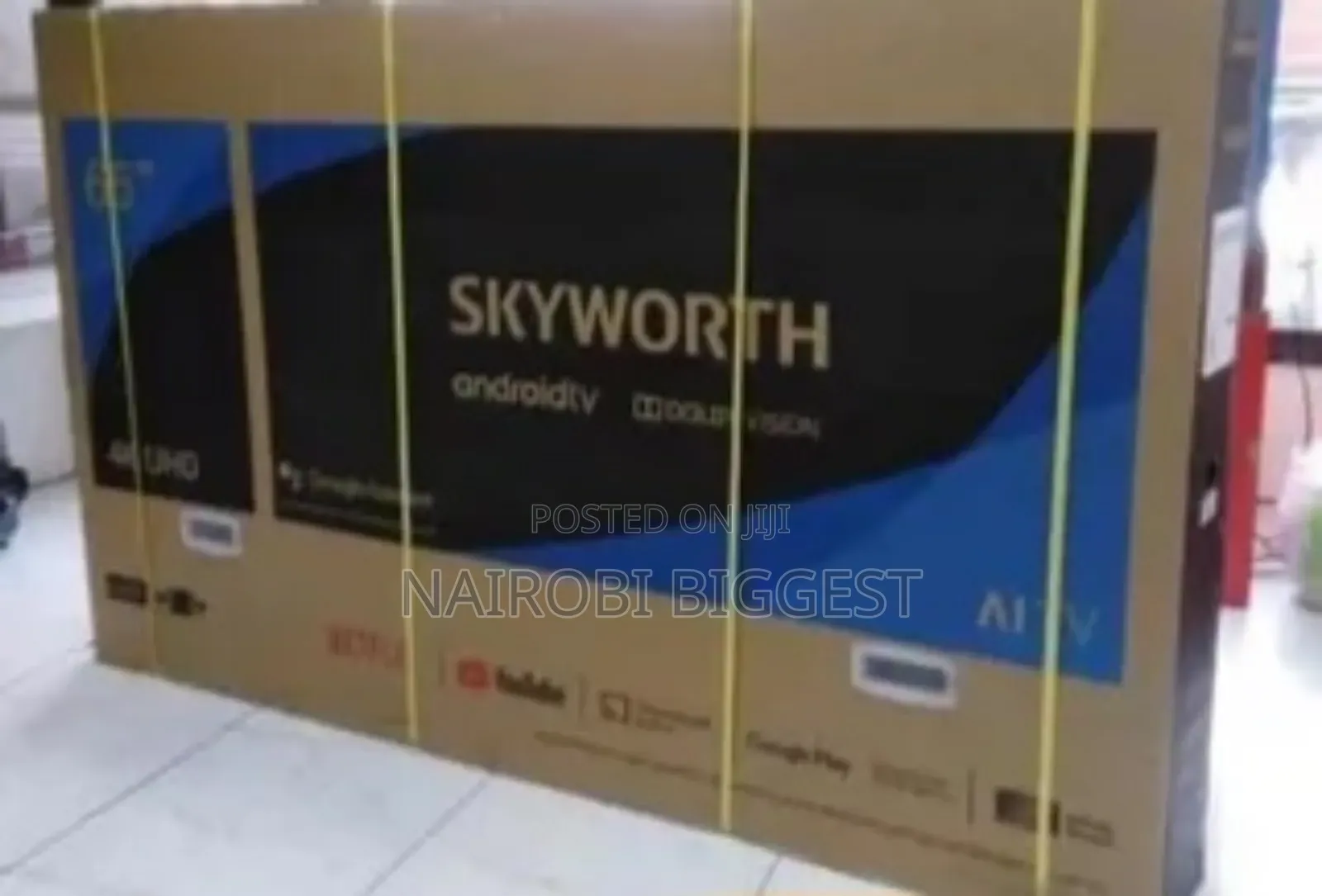 Skyworth 65" Google Frameless Best Television