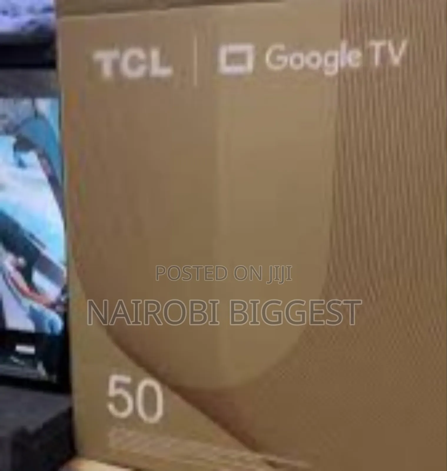 Tcl 50" Best 4k Resolution Google Frameless Television