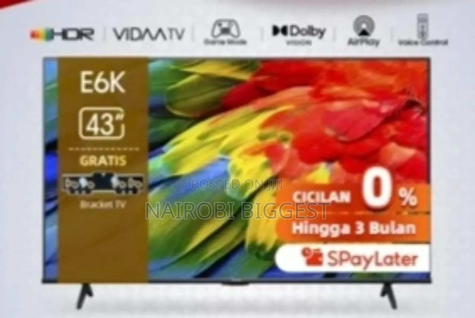 Hisense 58" A6 Series Uhd Television