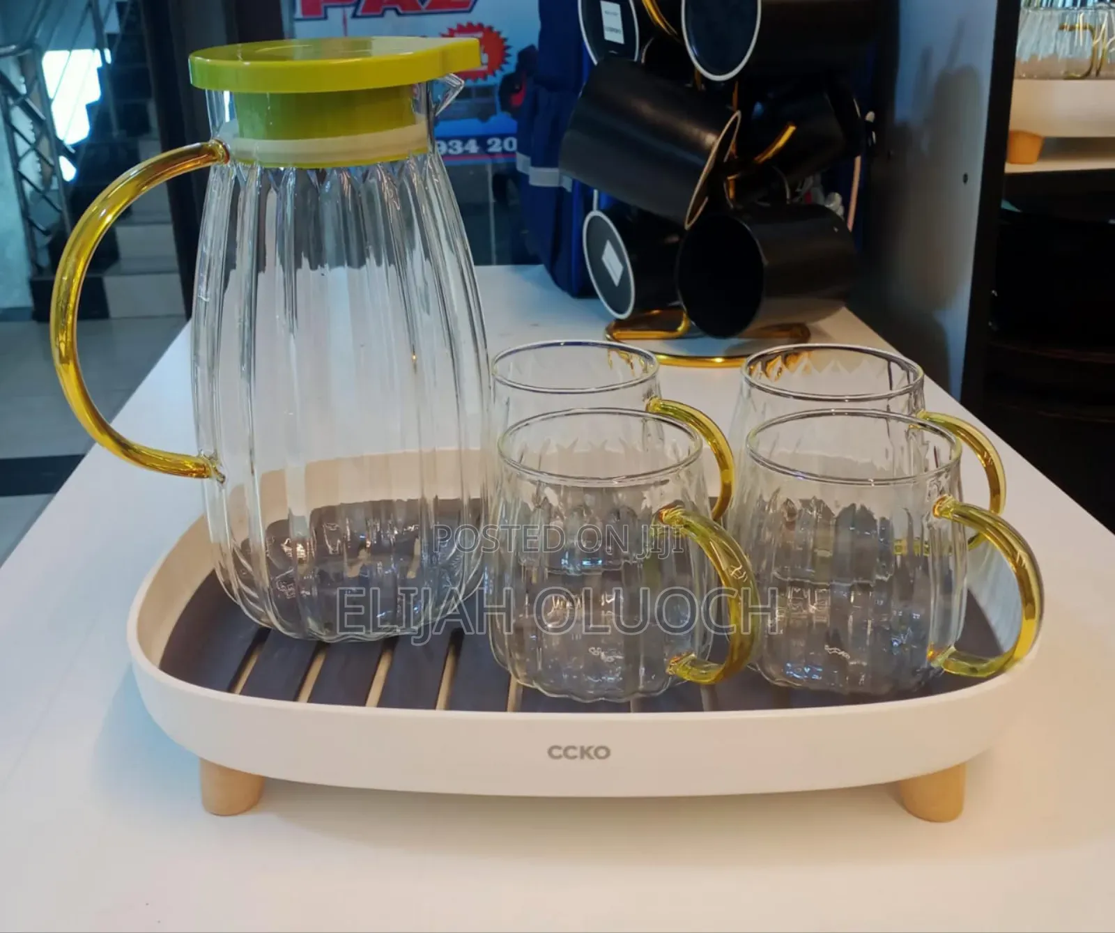 *Brosilicated Glass Jar Set*