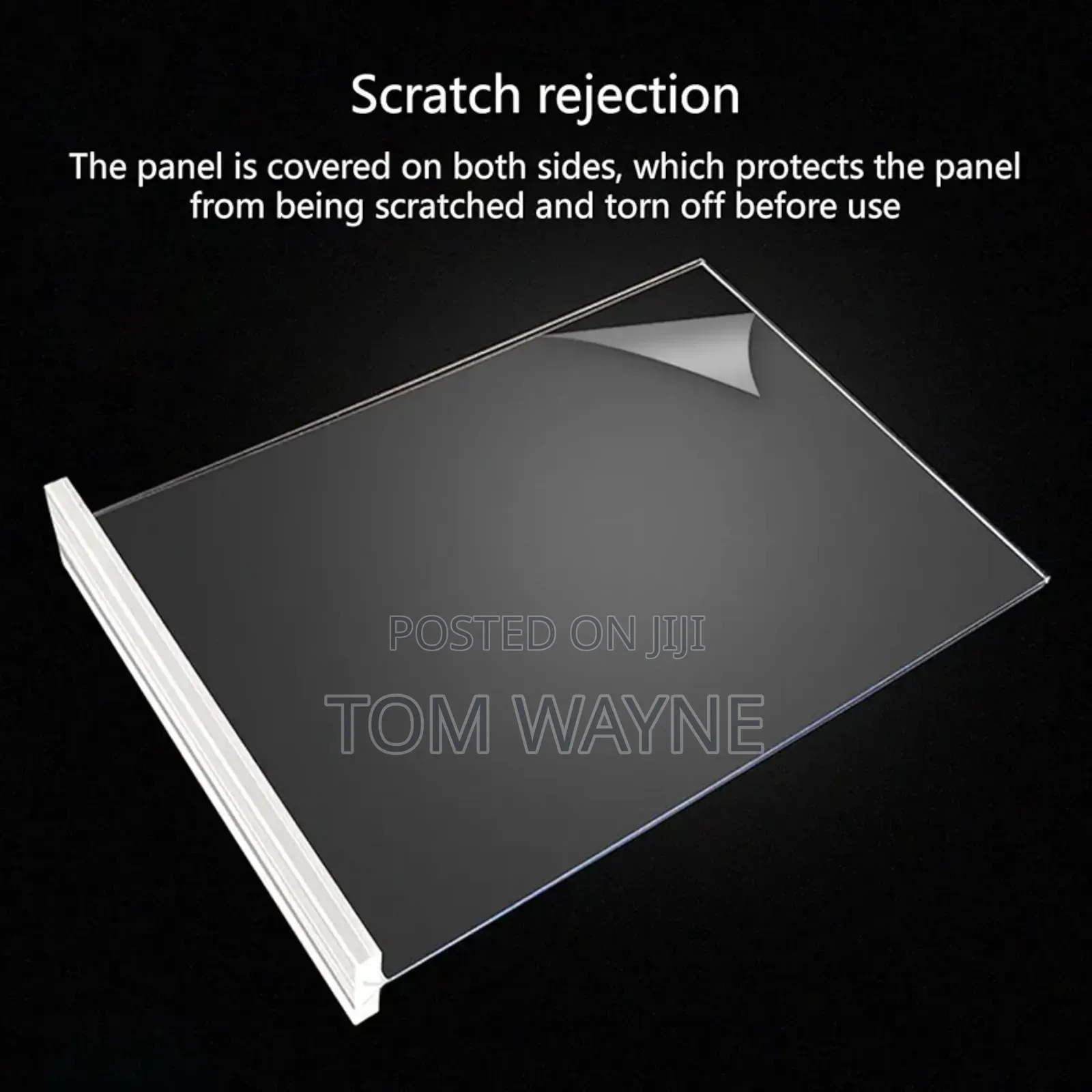 Clear Table Display/ Clear Menu Holder