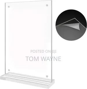 Clear Table Display/ Clear Menu Holder