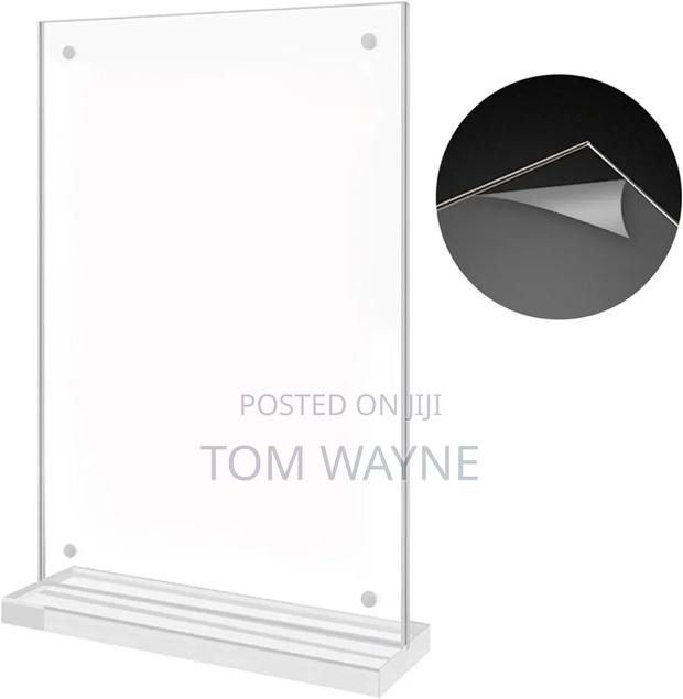 Clear Table Display/ Clear Menu Holder