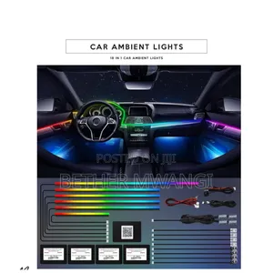 18 in 1 Car Ambient Lights in Kenya