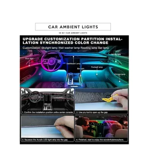 18 in 1 Car Ambient Lights in Kenya